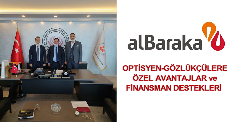 Albaraka Türk' ten Optisyen-Gözlükçülere Özel Avantaj ve Finansman Destekleri