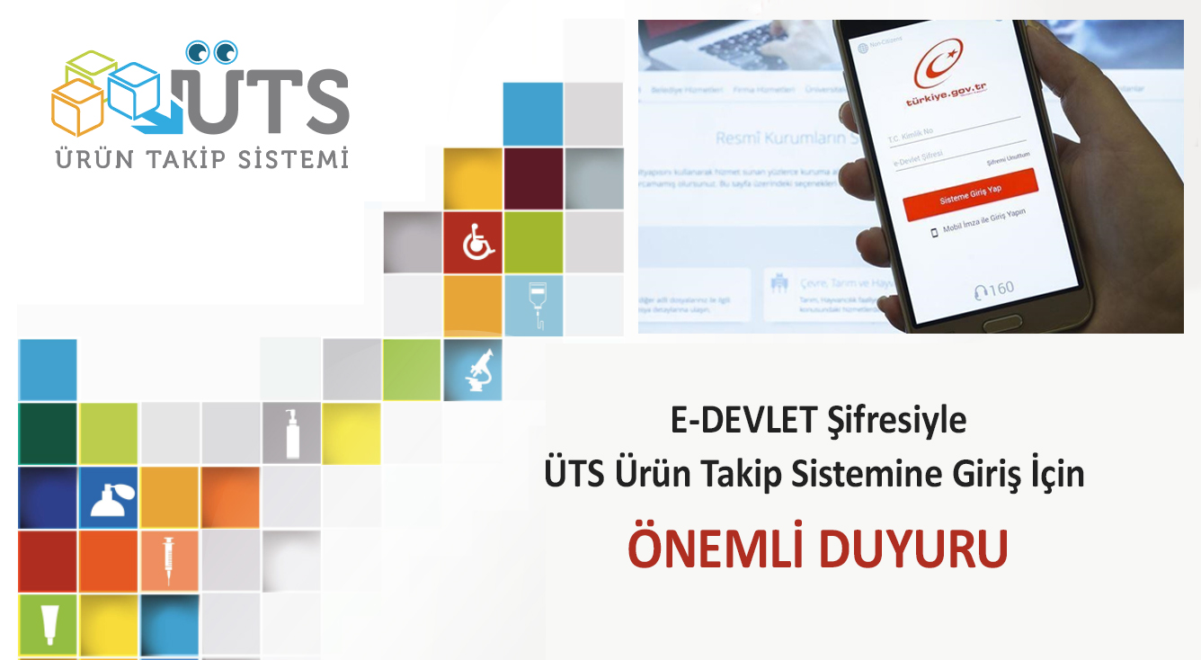 E-Devlet Şifresiyle ÜTS Ürün Takip Sistemine Giriş İçin Önemli Duyuru