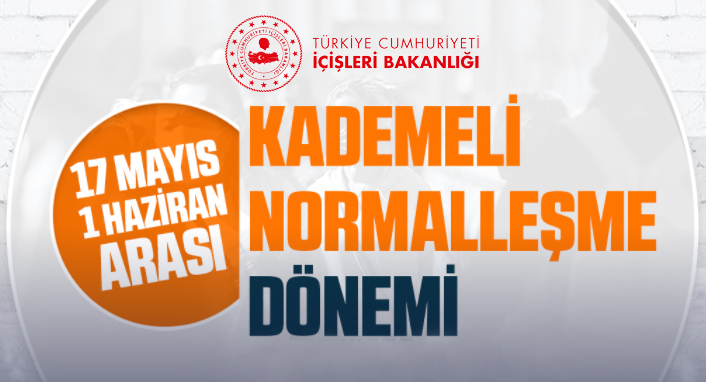 Kademeli Normalleşme Tedbirleri Genelgesi